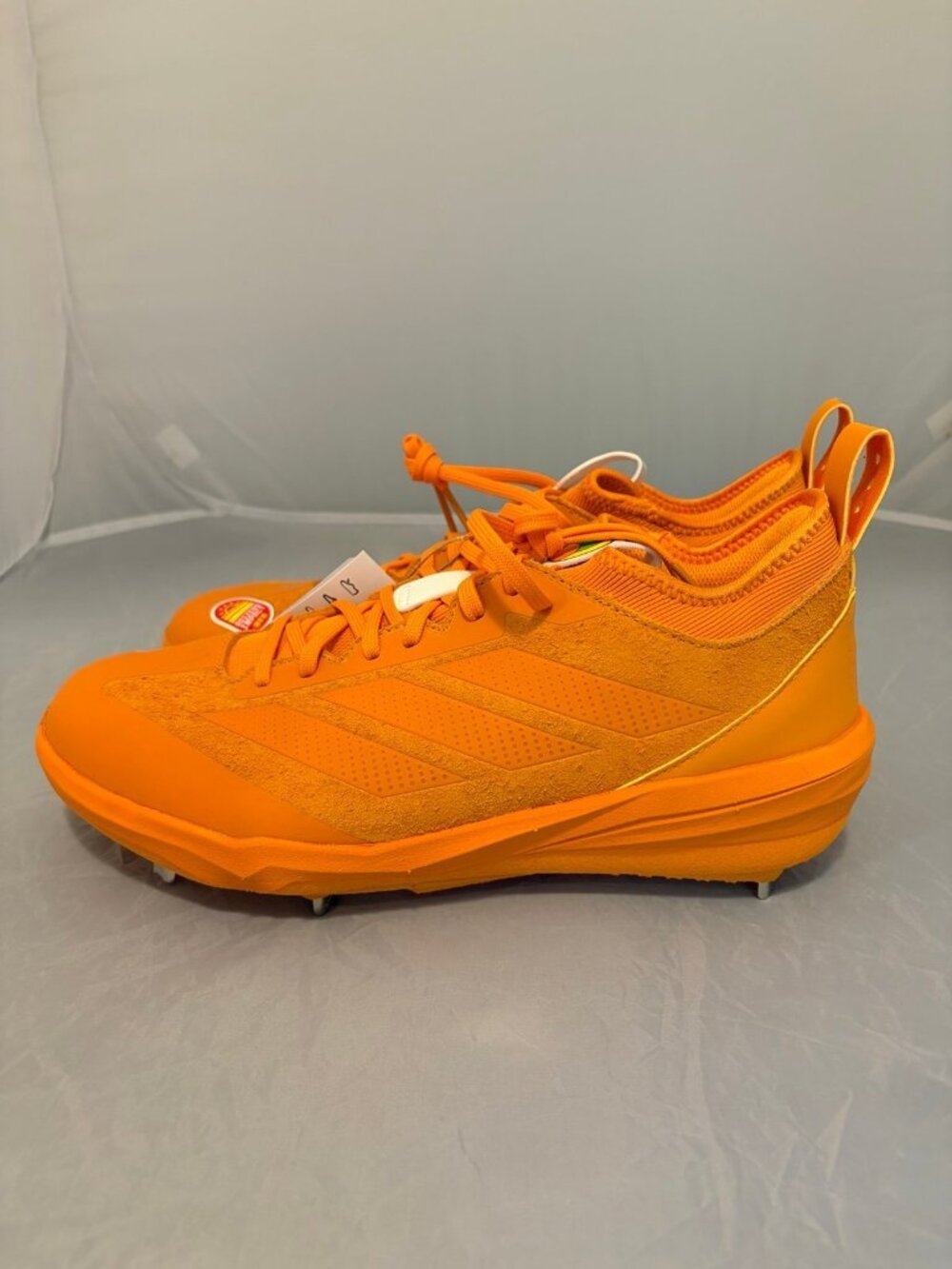Adidas Adizero Impact 2.0 Baseball Somos Orange cleats size 10.5 JS2979 metal